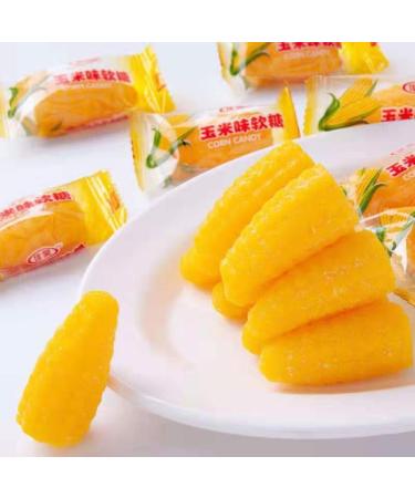 Corn Soft Candy Sweet Corn Flavor 17.7 oz(500 Gram) Chinese Candy Soft Candy Cream Corn Candy Chewing Milk Candy Leisure Snacks (53.1 oz(Pack of 3)) - Buy Online on SooperMarket.com