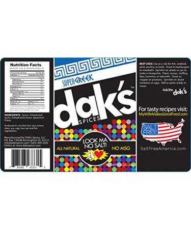 DAK's Spices Lean Green Trio - Salt and MSG Free Blends for Poultry, Seafood, and Veggies - Buy Online on SooperMarket.com