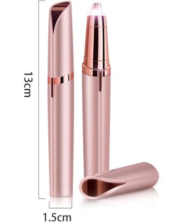 Rechargeable Eyebrow Hair Remover Electric Painless Eyebrow Trimmer Epilator for Women Eyebrow Razor with Light Brows Shaper. for Face Hair and Nose Hair Portable Eyebrow Hair Removal Razor. Gold - Buy Online on SooperMarket.com