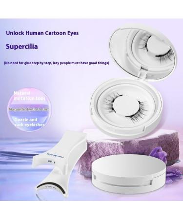 Siare Magnetic Lashes With Applicator Reusable Magnetic Eyelash Kit No Glue Or Liner Needed Waterproof Lightweight Natural Look (EM10) - Buy Online on SooperMarket.com