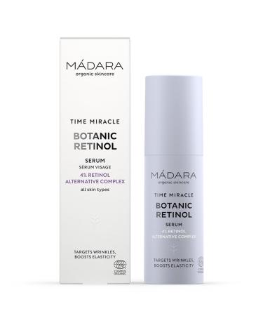 M DARA Organic Skincare | Time Miracle Botanic Retinol Serum 30ml Natural retinol alternative Dermatologically proven to match synthetic retinol's efficacy Non-irritating formula
