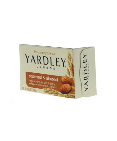 Yardley London Oatmeal and Almond Moisturizing Bath Bar 4.0 Oz - 2 Pack - Buy Online on SooperMarket.com