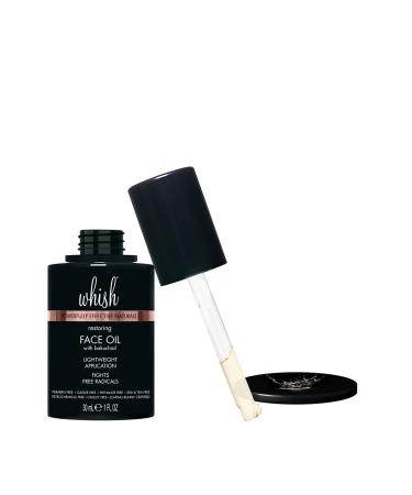 Whish Face Oil with Bakuchiol - Natural Anti-Aging Moisturizer for All Skin Types - Unscented Body & Face Oil - Ideal for Men & Women - 1 oz - Buy Online on SooperMarket.com