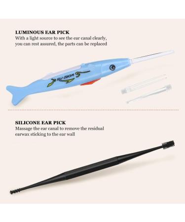 10PCS Luminous Children Ear Wax Removal Tool Set - Home Earpick & Tweezers for Safe Earwax Removal - Buy Online on SooperMarket.com