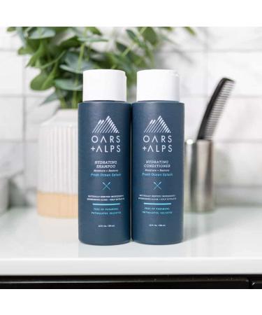 Oars + Alps Men's Sulfate-Free Hair Shampoo with Kelp and Algae Extracts - 12 Fl Oz - Buy Online on SooperMarket.com