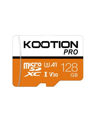 KOOTION 128GB Micro SD Card 128 gb Ultra Micro SDXC Memory U3 Card High Speed TF Card R Flash, U3, A1,V30, 128 GB 3).128G