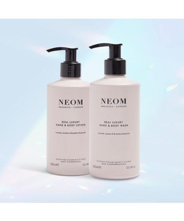 Neom Real Luxury Hand & Body Wash 300ml - Lavender Rosewood & Jasmine - Buy Online on SooperMarket.com