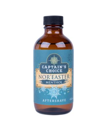 Captain's Choice Nor'Easter Menthol Scent Aftershave 4 fl oz