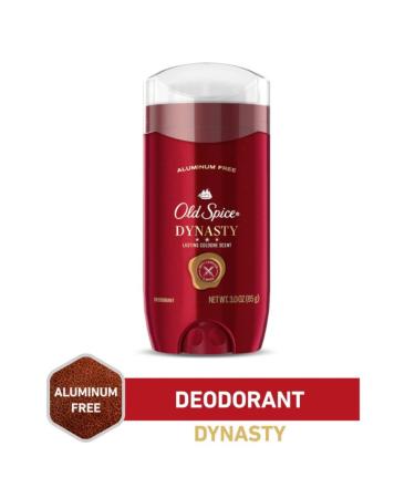 Old Spice Dynasty Cologne Scent Deodorant - 3 oz (Pack of 3) | Aluminum-Free, 48-Hour Protection - Buy Online on SooperMarket.com