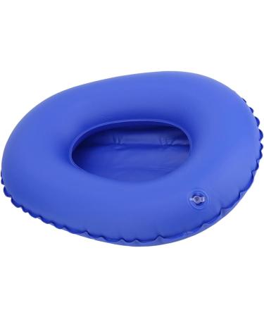 Portable Air Bedpan Inflatable Bed Pan Anti Bedsore Toilet Urinal for Elderly Bedridden Bedpan Seat Urinal for Bedbound Men and Women Inflatable Stool Toilet - Buy Online on SooperMarket.com
