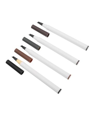 Beavorty 4pcs Four Forked Eyebrow Pencil Makeup Pen Cosmetic Miss