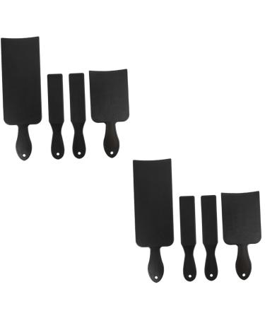FOMIYES 2 Sets Hair Coloring Board Hair Dying Board Hair Highlighting Board Hair Dye Tint Brush Double Hair Dye Bowl Hair Dye Brush Kit Diy Hair Dyeing Board Facial Mask Brighten Plastic