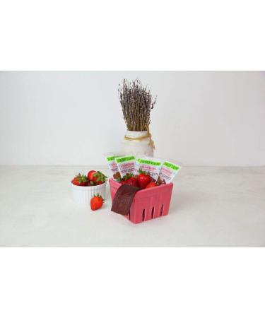 Stretch Island Strawberry Fruit Leather Snacks â€“ Vegan, Gluten-Free, No Added Sugar | 8 Count Pack - Buy Online on SooperMarket.com