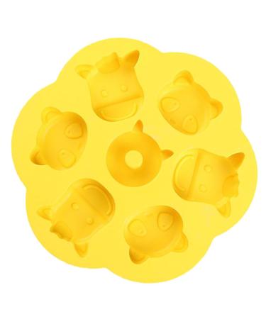 Abaodam 1pc Steamed Rice Cake Mold Silicone Soap Mold Resin Casting Molds Durable Cake Mold Self Made Fudge