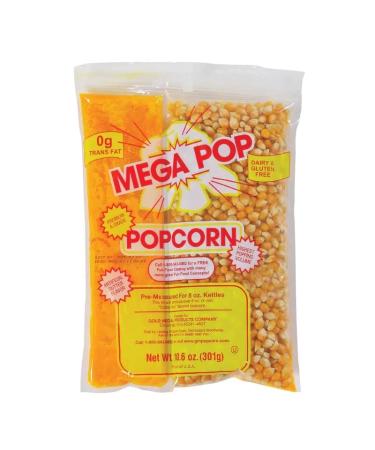 Perfectware - Popcorn 8oz -6ct 8oz Popcorn Portion Packs- (Box of 6 Portion Packs) Portion Packs 6oz Poppers- Pack of 6ct