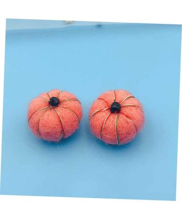 EXCEART 10pcs Felt Pumpkins Pompoms for Crafts Pumpkin Hairpin Clothes Sewing Materials Finished Product Random Color 10pcs 2X2CM - Buy Online on SooperMarket.com