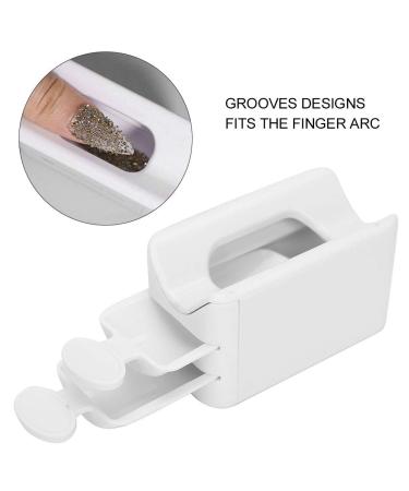 Nail Powder Recycling Box | Dipping Powder & Glitter Storage Tray for Easy Cleanup - Buy Online on SooperMarket.com