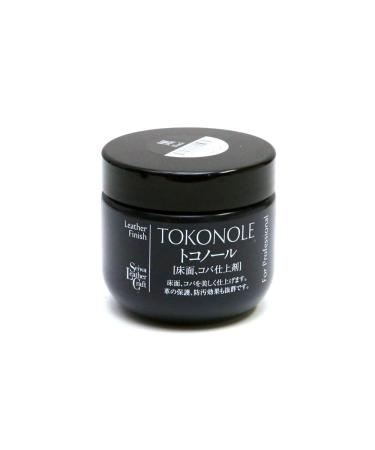 Seiwa Tokonole Leather Finish Burnishing Gum Clear Leathercraft Black (120g)