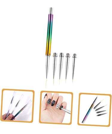 Gogogmee 1 Set Nail Art Drawing Pen Nail Art Pen Nail Art Liner Pen Nails Brush Pen Manicure Tools Nail Pens Manicure Pens Nail Salon Nail Drawing Pens Nail Line Pens Nail Design Brush - Buy Online on SooperMarket.com