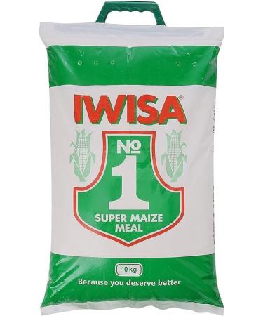 Iwisa Maizemeal 10kg - Savor South African Traditions | Non-GMO Maize | Versatile for Pap Porridge and Baking | Versatile Ingredient | Perfect for Pap Lovers - Buy Online on SooperMarket.com