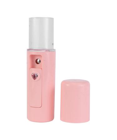 MUSISALY 1pc Humidifier Face Sprayer USB Makeup Device Handheld Spray Device Face Steamer Mini Pink Abs