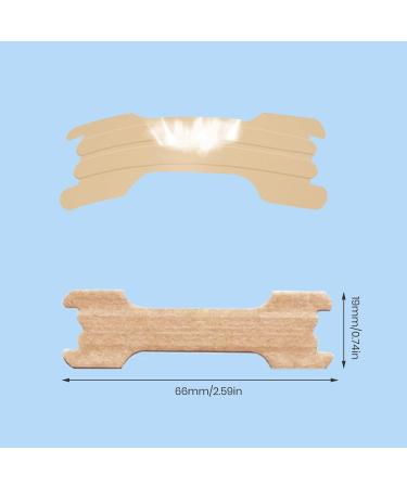 MQUPIN Upgraded Nasal Strips Safe Promotes Nose Breathing Easy Removal(66mm*19mm) (75 Counts 1 box) 75 pcs - Buy Online on SooperMarket.com