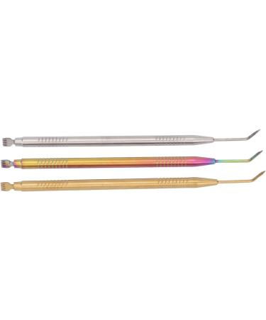 Eyelash Lift Perming Tool Lash 3 Piece Eyelash Separator Tinting Tool with Tail Comb Long Curved Needle Eyelash Duration Lift Tool - Buy Online on SooperMarket.com