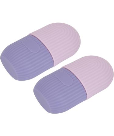 Buy Ice Facial Roller Set - 2 Elastic Ice Rollers for At-Home Use | Purple Color | Best Cooling Massage Tool for Glowing Skin - Buy Online on SooperMarket.com