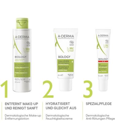 A-DERMA Biology Organic Dermatological Micellar Water Hydra-Cleanser 200ml - Buy Online on SooperMarket.com
