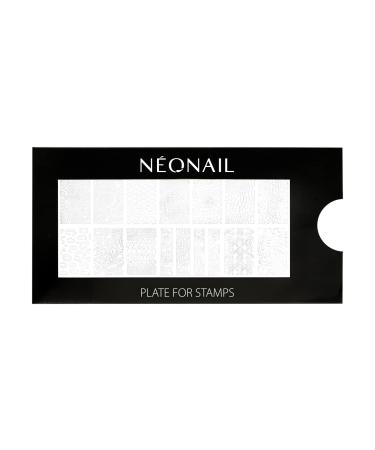 Neonail Stamping Plate 11 - Stamping Platte - Stencil Plate - Nail Art - Nail Design - Nail Stamp Schablone - French Nails Stencil - Nail Art Stamp