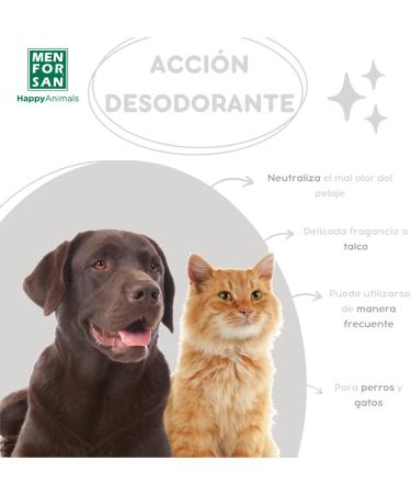 Menforsan Deodorant for Dogs and Cats - 125 ml | Best Pet Odor Eliminator | Fast International Shipping - Buy Online on SooperMarket.com