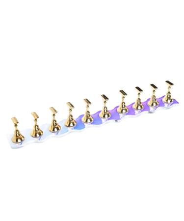 Nail Holders For Painting Nails Acrylic Display Stand Practice Fingernail Art Display Stand For Training Nail Art Practice Stand Nail Art Practice Stand Nail Art Training Stand Multi-Color