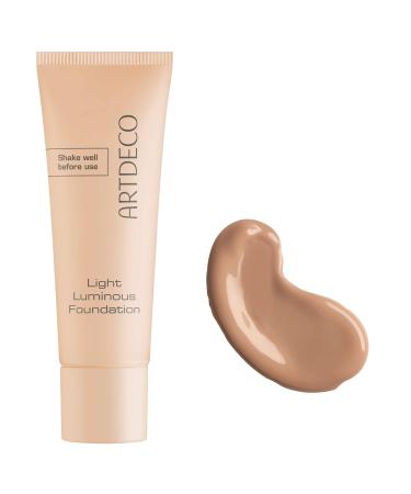 Artdeco Light Luminous Founding - Light liquid foundation with natural finish and blue light protection - 1 x 25 ml 45 - Cool - Gentle Mahogany