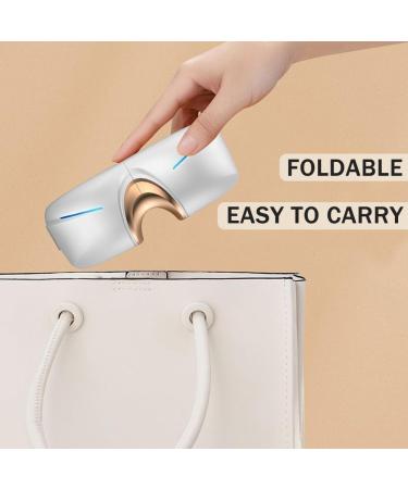Rechargeable Eye Massage Device - Warmth & Vibration Glasses for Sleep Quality Dark Circles & Swollen Eyes - Buy Online on SooperMarket.com