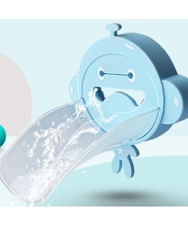 BESYLO Water Hahn Extender for Kids | 2PC Tap Extension for Easy Hand Washing | Sink Handle Extender in Blue & Green - Perfect Bathroom Accessory - Buy Online on SooperMarket.com