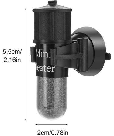 MiOYOOW Adjustable Aquarium Heater 10W/20W/30W with Digital Display for Small Turtle Tanks - Best Heater for Aquariums Under 8L - Buy Online on SooperMarket.com