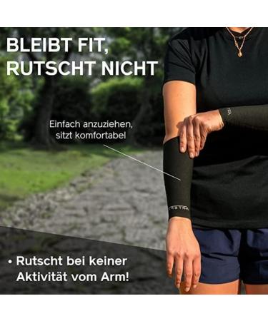 Artefit Forearm Sleeves - Compression Arm Protection for Sports | 12 Hours of Support - Shop Internationally! - Buy Online on SooperMarket.com
