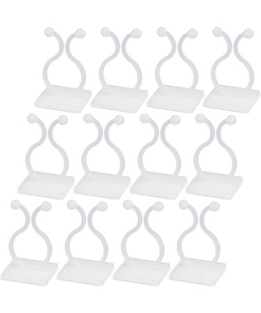 OSALADI 300 Pcs Adhesive Wire Holder Suction Cup Holder Cord Holders Plant Fixing Tools Power Cable To Climb 3.5X2X2CM White - Buy Online on SooperMarket.com