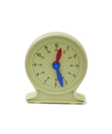 WISSNER active learning - Small learning clock with hands - RE-Plastic