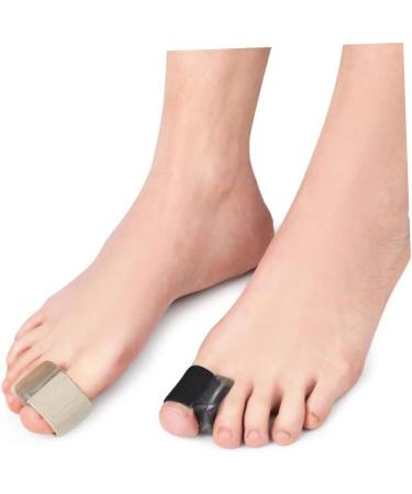 FRCOLOR Toe Separator Thumb Splints with Bunion Cushion Sleeves - 12 Pairs, Breathable Orthotics for Big Toe, Assorted Colors - 2.5x1.9cm - Buy Online on SooperMarket.com