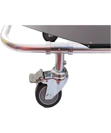 Portable Stretcher Aluminum Alloy Patient Transport Stretcher with Breakaway Hinge 1230 - Buy Online on SooperMarket.com