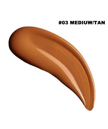 Halo Glow Liquid Filter Primer - Radiance Booster for Glowing Skin | Vegan & Cruelty-Free | #03 Medium/Tan with Brush - Buy Online on SooperMarket.com