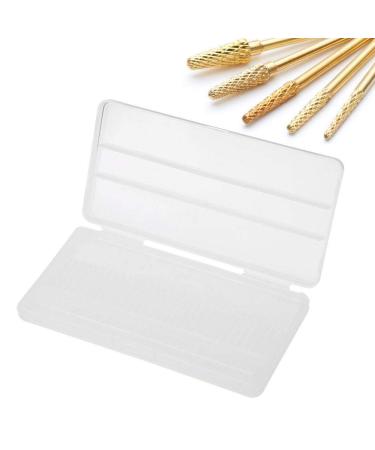 Drill Bit Storage Box - Dekaim 30 Holes Organizer for Manicure Drill Bits - Durable Display Case & Holder - Buy Online on SooperMarket.com