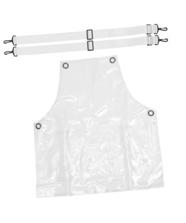 BELLIFFY Barber Apron Hair Apron Stylist Apron Hair Cutting Apron Clear Aprons for Hair Stylist Apron for Hair Stylist Salon Aprons for Hair Stylist Hairdresser Apron Adjustable Apron
