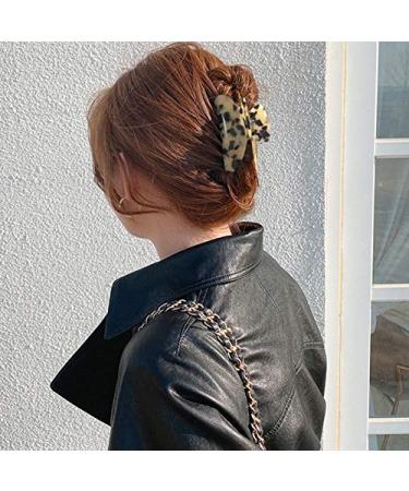 Tortoise Shell Big Hair Claw Clips - Nonslip 3.8 Inch Strong Hold Jaw Clips for Women (2 Pack) - Buy Online on SooperMarket.com