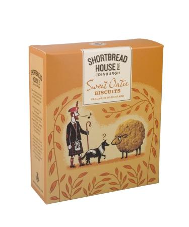 Shortbread House of Edinburgh's Truly Handmade Mini Sweet Oatie Biscuit Cookies, 5.3 Ounce