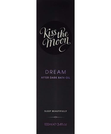 Kiss the Moon Dream After Dark Bath Oil 100ml | Essential Oils for Sleep & Glowing Skin | Natural Ingredients | Soothing Rose & Frankincense Aroma | International Shipping Available - Buy Online on SooperMarket.com