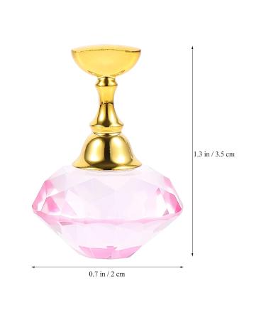 Beaupretty Nail Holder & Art Stand Set | Magnetic Nail Tip Training & Display Holder | Japanese Pink Crystal Design for Nail Art - Buy Online on SooperMarket.com