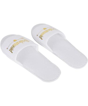 Buy Alvinlite Disposable House Shoes - 5 Pairs of Bulk Slippers for Hotels Weddings & Parties - Comfortable & Stylish Footwear - Buy Online on SooperMarket.com