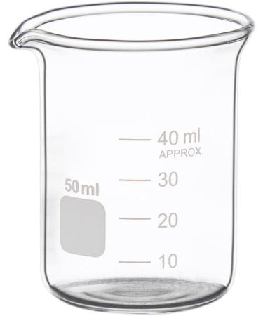 Glass Measuring Low Form Beaker Set - 50ml, 100ml, 250ml Graduated Beaker Set - Buy Online on SooperMarket.com